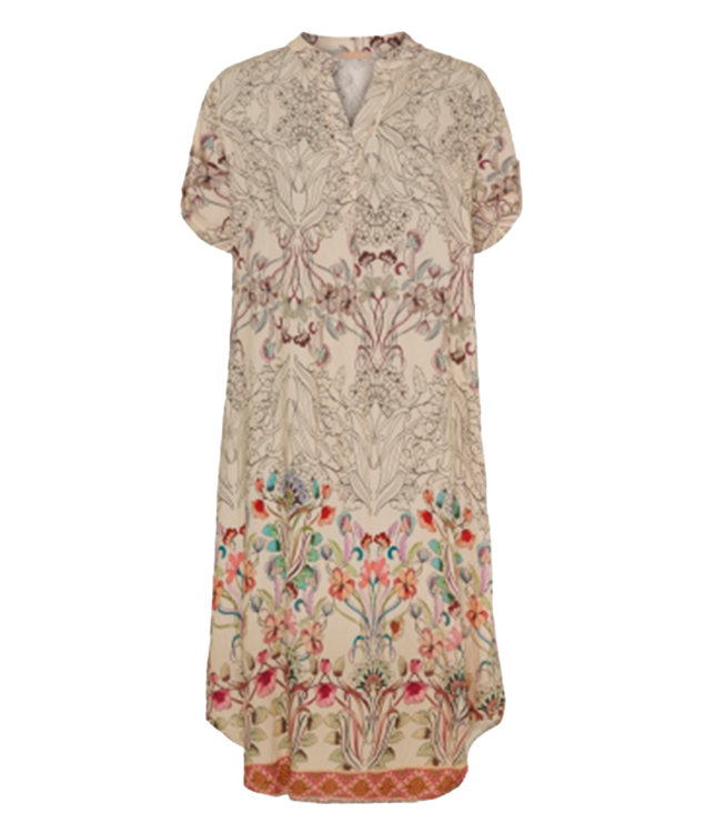 Marta Helma Dress Beige flower