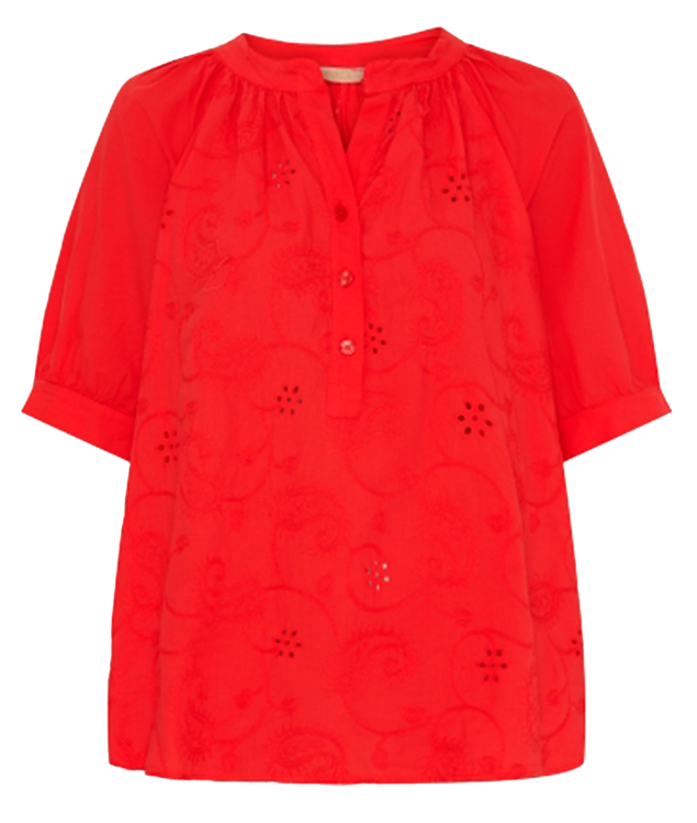 Marta Alicia Blouse red