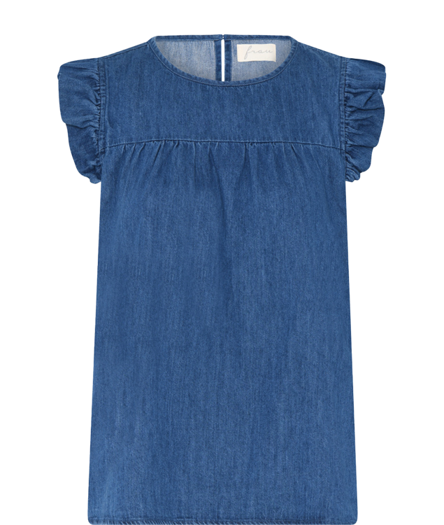 Frau Stockholm denim sl top