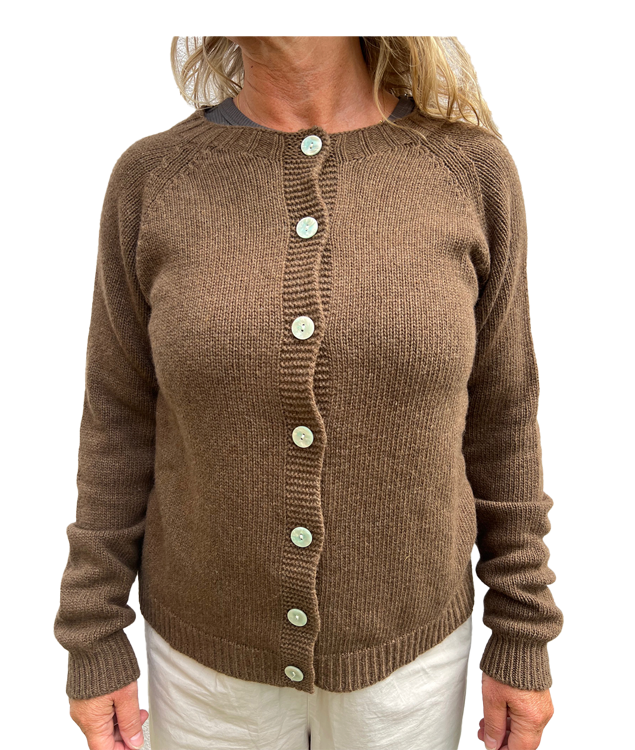 Int. Italy Cardigan brown