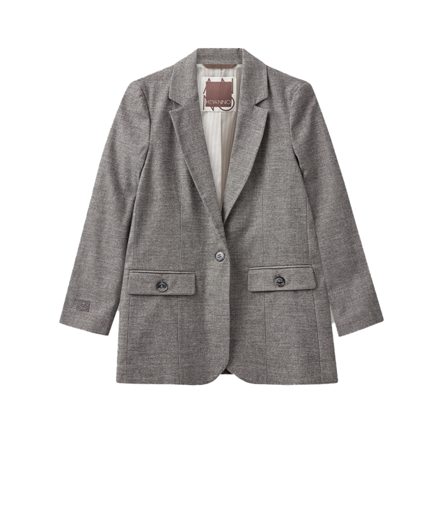 Heyanno Rock Terry Blazer grey mel.