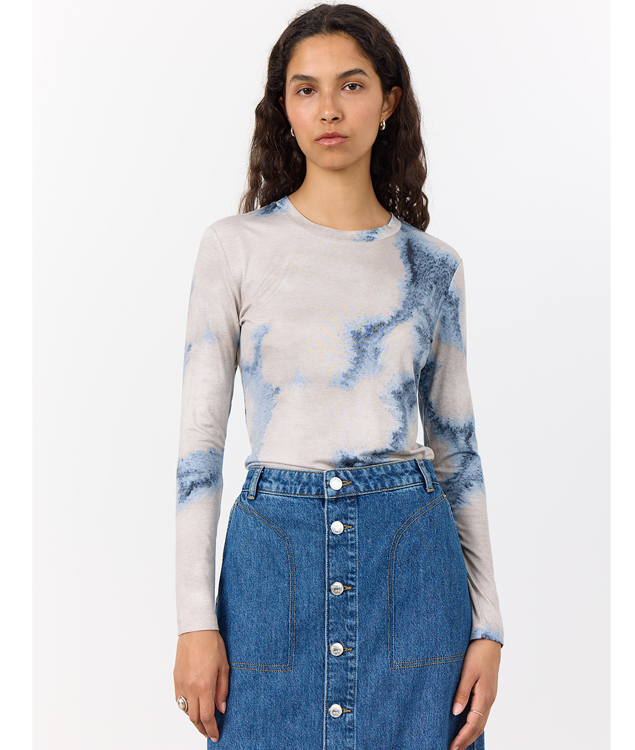 Levete bluse indigo2 blue