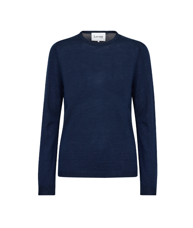 Levte Strik bluse Ismaila navy