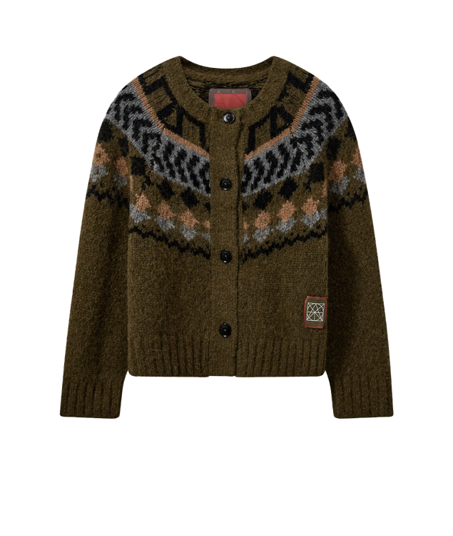 Heyanno Bloom rib cardigan