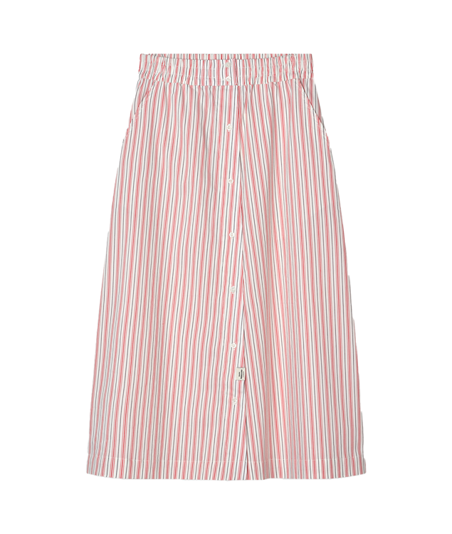 Mads Nørgaard poplinda sindri skirt pinstribe